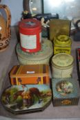 Collection of Vintage Tins