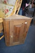 Rustic Pine Corner Wall Unit