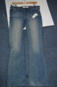 *Pair of Mamajeanius Boot Cut Maternity Jeans Size: 26/32