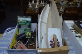 Fibreglass Model Boat Hulls, Engines, Accessoires,