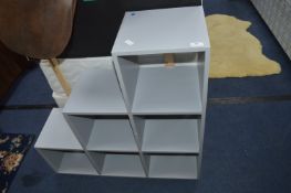 Grey Shelf Storage Unit