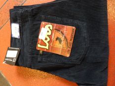 *Lois Dallas Jumbo Cords (Navy Blue) Size: 33/30