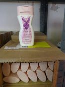 Three Boxes of 12 Playboy Body Lotion