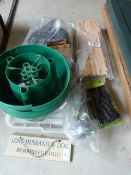 *Garden Accessories Including Bird Feeder, Plant H