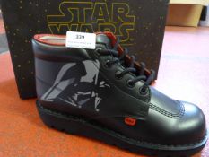 *Kickers Darth Vader Leather Boots Size: 41