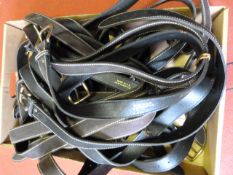 *Twenty Four Black, and Brown Leather Belts