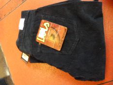 *Lois Dallas Jumbo Cords (Navy Blue) Size: 32/30