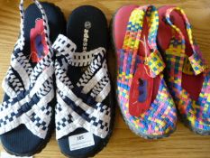 *Two pair of Adesso Shoes Sizes: 8 and 3