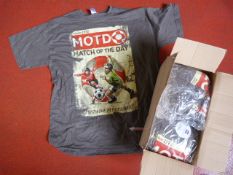 *Box of 12 XL Match of The Day T-Shirts
