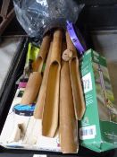 *Tray of Garden Accessories Including Wind Chime,