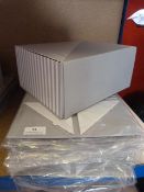 *Fifteen Grey Gift Boxes 26x40x12cm