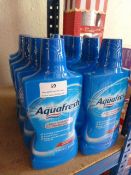 *Ten Bottles of Aquafresh Mouthwash