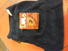 *Lois Dallas Jumbo Cords (Navy Blue) Size: 40/32