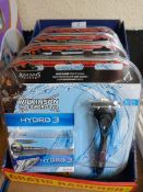 *Four Wilkinson Sword Hydro 3 Razors