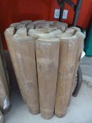 *7x40x200cm Natural Log Roll