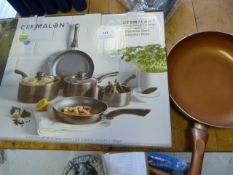 *Cermalon Non-Stick 5 Piece Pan Set and One Other