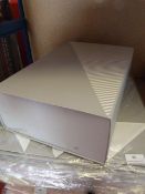 *Eight Grey Gift Boxes 20x24x12cm