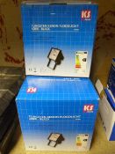 Three KS Tungsten Xenon Flood Lights