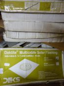Six Boxes of Dektite Multi Cable Solar Flashing