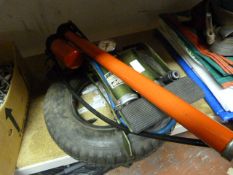 Foot Pump, Small Tyre and a Hand Pump