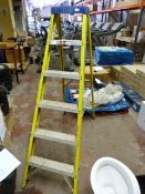 *Clow Five Tread Step Ladder