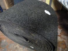 Roll of Grey Carpet 32cm Wide