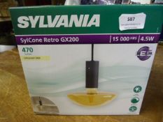 *Sylvania Sylcone Retro GX200 Ceiling Light