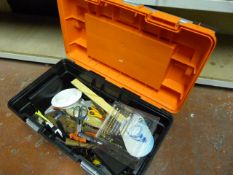 Large Toolbox with Assorted Tools