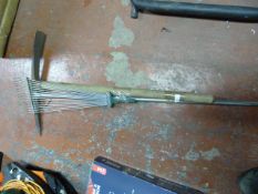 Pickaxe and a Rake