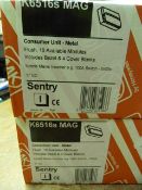 *Two K6516S Mag Sentry Consumer Units