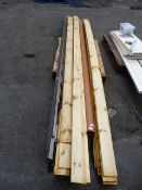 Pallet of Tongue Groove, Steel Box Section, Plasti