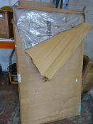 Steel Grey Linen Effect Henley King Headboard