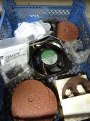 *Box of Sanding Discs, etc.