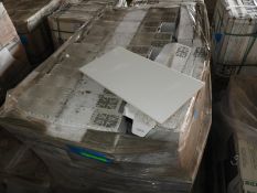 *Pallet Containing ~480 250x500mm White Matt Tiles (In Boxes of 8)