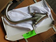 *Shavrin Kitchen Monobloc Tap in Brushed Nickel Finish