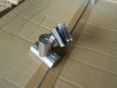 *Box of 200 Chrome Multi-Angle Shower Head Wall Brackets