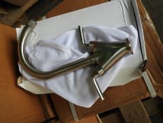 *Shavrin Kitchen Monobloc Tap in Brushed Nickel Finish