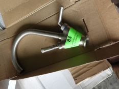 *Shavrin Kitchen Monobloc Tap in Brushed Nickel Finish