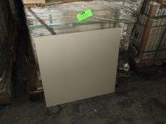 *Thirty Two Packs of Four 600x600mm Polished Floor Tiles 
