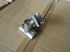 *Box of 200 Chrome Multi-Angle Shower Head Wall Brackets