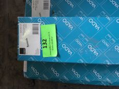 *Three Glass & Chrome Bathroom Shelves