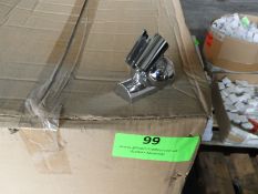 *Box of 200 Chrome Multi-Angle Shower Head Wall Brackets