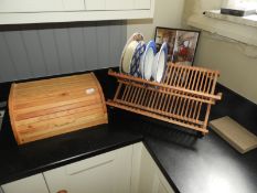 *Pine Bread Bin and Plate Drying Rack
