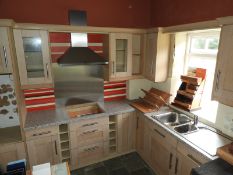 *L-Shape Corner Display Kitchen, S/S Sink, Extraction Canopy, etc....