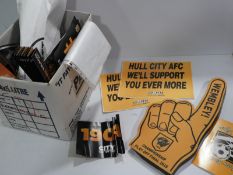 Quantity of Hull City Posters, Favours and Other Fan Merchandise