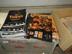 Various Hull City 2014 to 2018 Programmes
