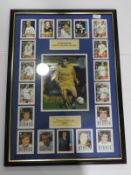Framed & Signed Leeds United Past and Present Greats with Certificate of Authenticity