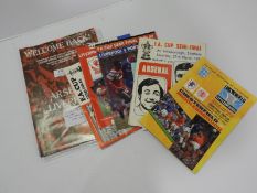 Various Cup Semi-Finals Programmes from the 80's and 90's