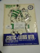 Celtic vs Leeds United 1970 European Cup Semi-Final (2nd Leg)