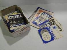 Box of of 1970's and 80's Chelsea Programmes